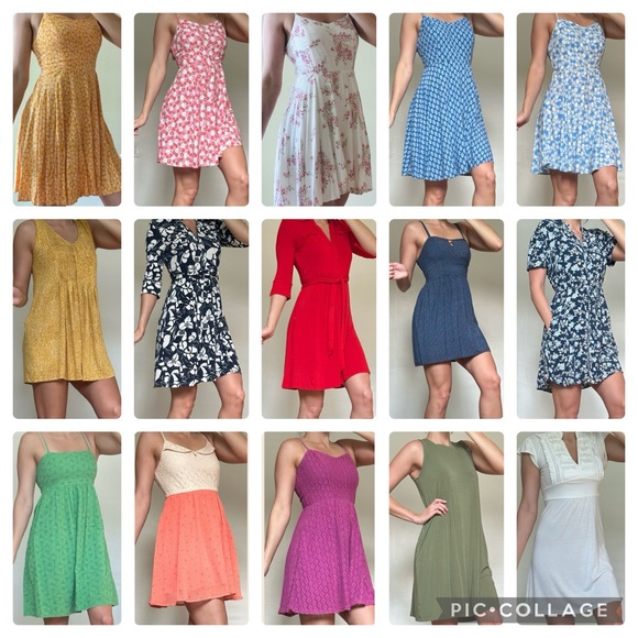 Roz & Ali Tiered Yellow Floral Dress - Picture 5 of 7